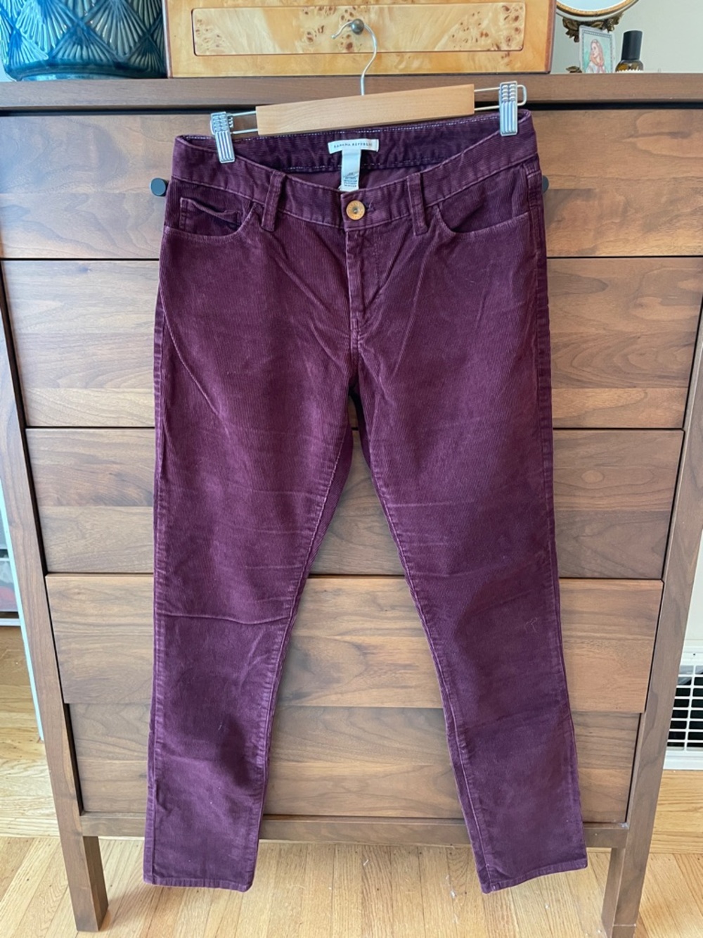 Banana Republic Plum Corduroy Pants